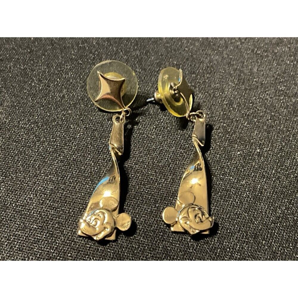 Disney Prototype Gold Tone Earrings